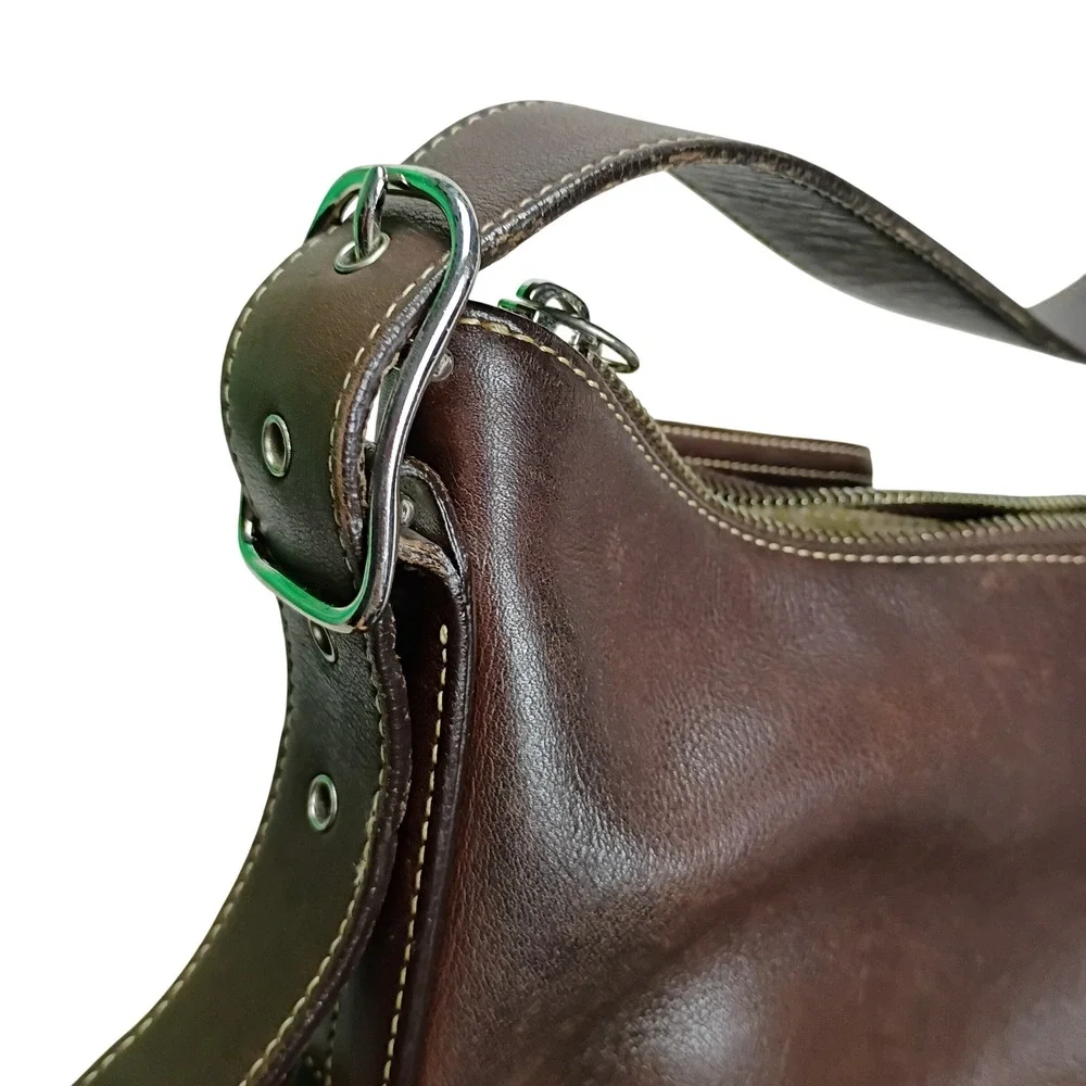 Coach Hobo Bag Womens Small Brown Good Leather Ergo 9326 Vintage‎ Shoulder Bag